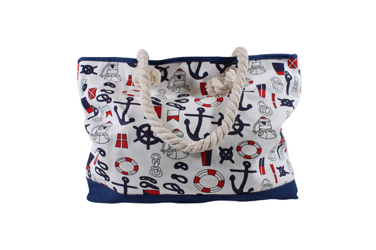 Handbag, Nautical Collage