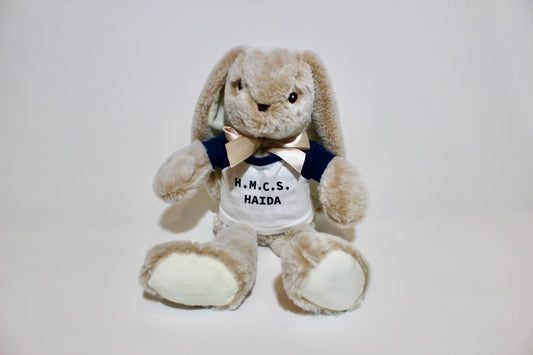 HMCS HAIDA Mascot Stuffed Bunny