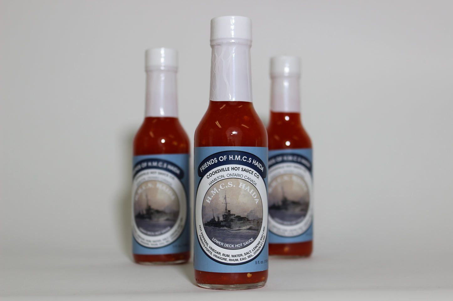 HMCS HAIDA Lower Deck Hot Sauce