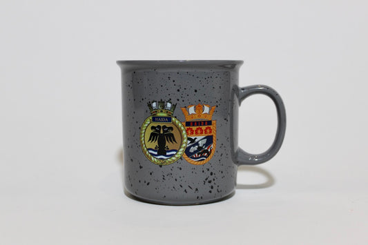 Camp Mug, HMCS HAIDA Double Crest, 24oz