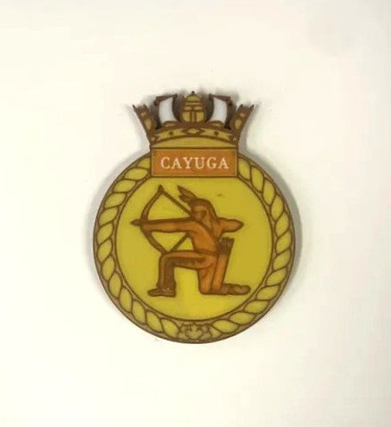 HMCS Cayuga Fridge Magnet