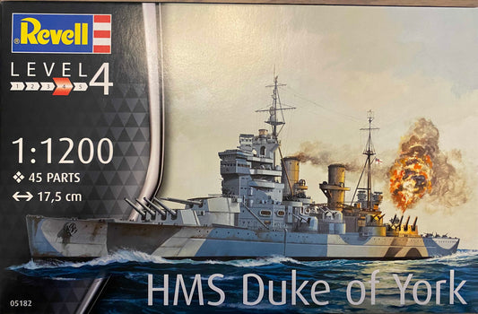 Revell 1/1200 HMS Duke of York (Battleship)