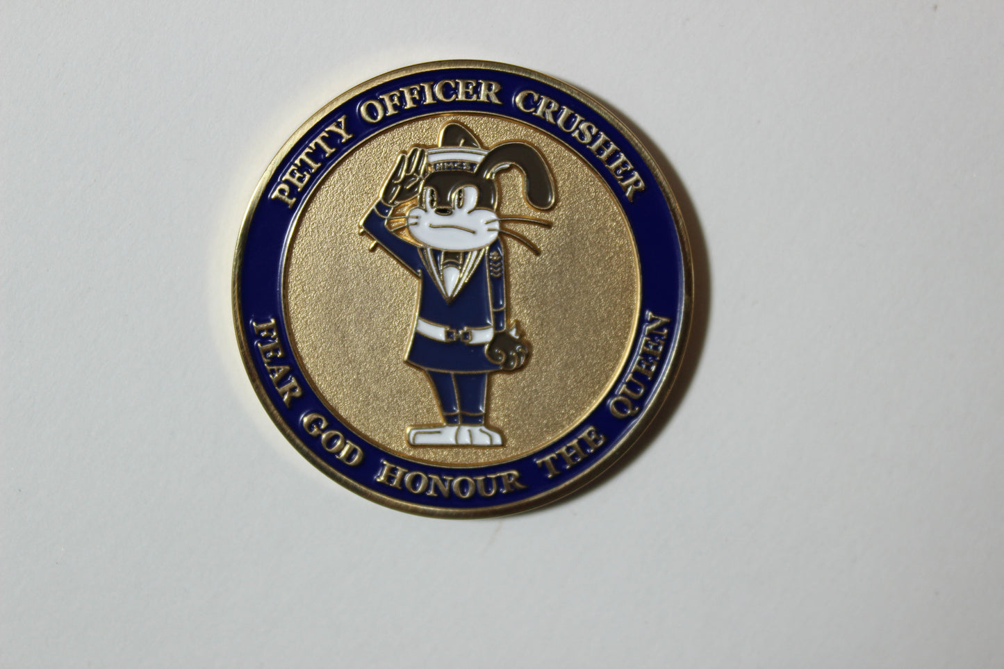 Coin, HMCS HAIDA, PO Crusher (Salute)