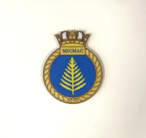 HMCS Mic Mac Fridge Magnet