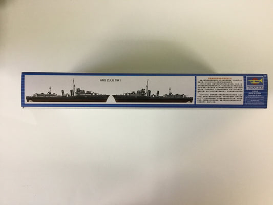 Model,HMS ZULU(F18)BRITISH TRIBAL CLASS DEST.44,1/700